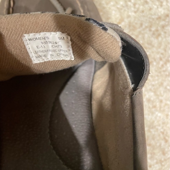 SperryTopsiders-NEWw/o tag-W9-grey-leopard skin-ADORABLE-smoke/pet free home - Picture 8 of 8